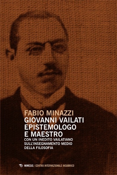 Book Cover: Giovanni Vailati epistemologo e maestro